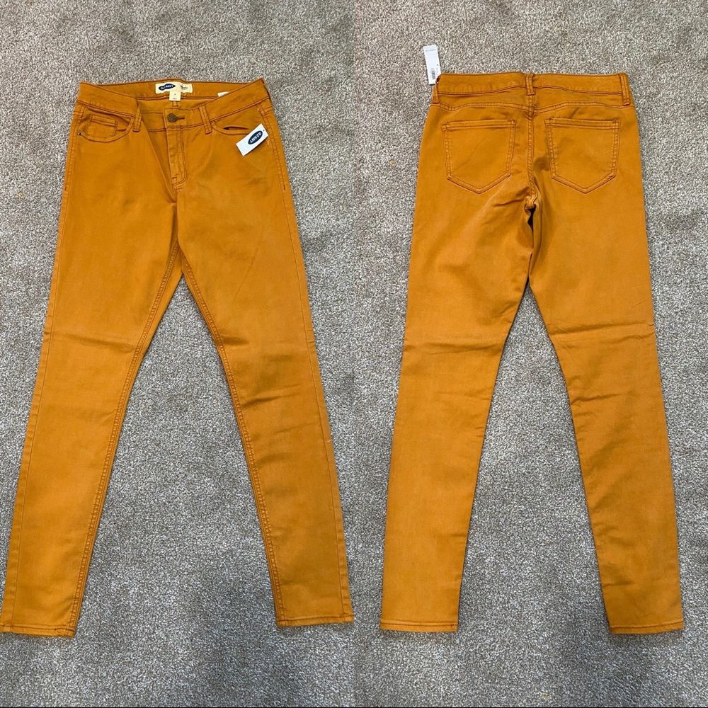 ❄️4 for $20 Old Navy • Mustard Yellow Rockstar Super Skinny Jeans